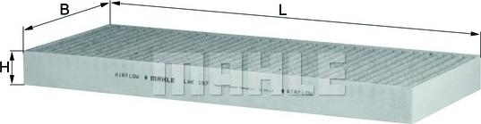 MAHLE LAK167 - CU4179 SALONA FILTRS