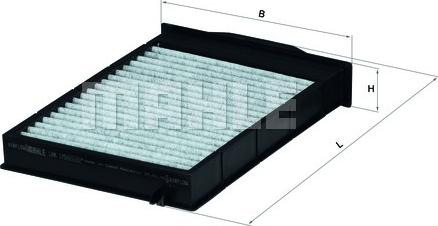 MAHLE LAK175 - SALONA FILTRS 21653071