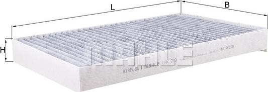 MAHLE LAK229 - SALONA FILTRS LAK229
