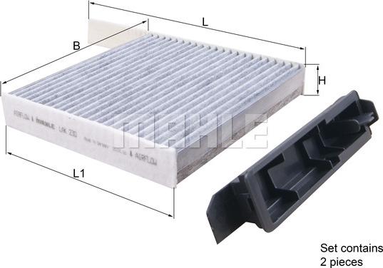 MAHLE LAK230 - SALONA FILTRS LAK230