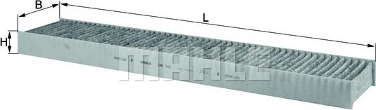 MAHLE LAK242 - SALONA FILTRS 21652709