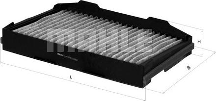 MAHLE LAK255 - SALONA FILTRS LAK255