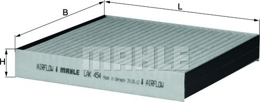 MAHLE LAK454 - SALONA FILTRS LAK454