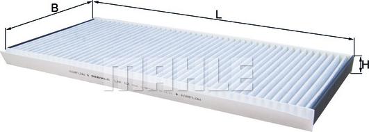 MAHLE LAK62 - CUK5366 SALONA FILTRS