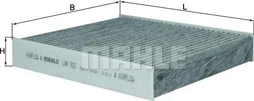 MAHLE LAK923 - SALONA FILTRS LAK923