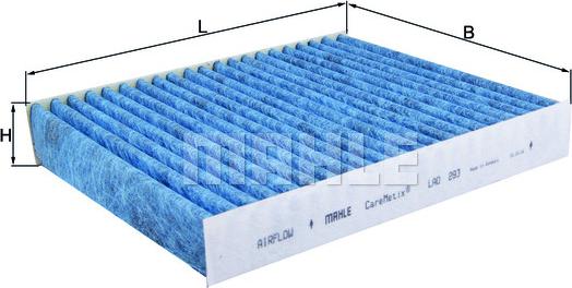 MAHLE LAO293 - SALONA FILTRS LAO293