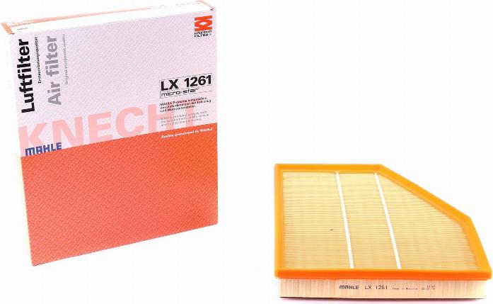 MAHLE LX1261 - GAISA FILTRS LX1261