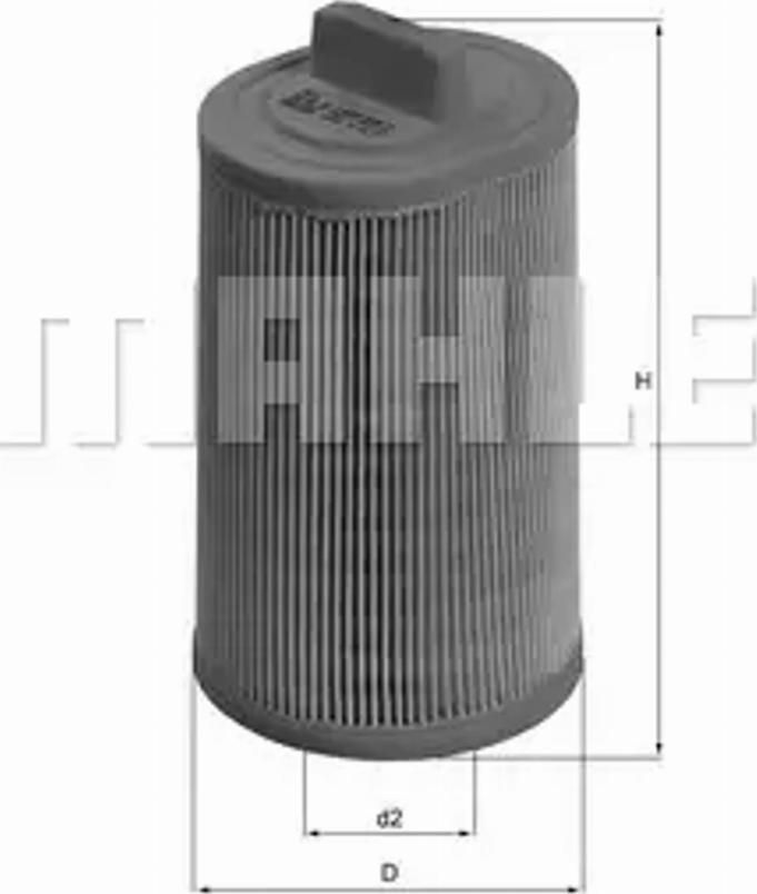 MAHLE LX1277 - C14114 GAISA FILTRS