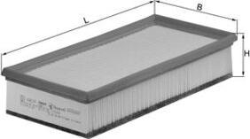 MAHLE LX1296 - C33156 GAISA FILTRS
