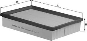 MAHLE LX1570 - GAISA FILTRS ADM52252