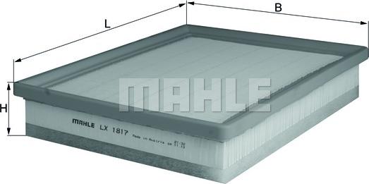 MAHLE LX1817 - C30170-1 GAISA FILTRS