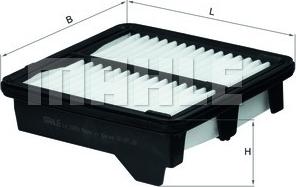 MAHLE LX2693 - GAISA FILTRS LX2693