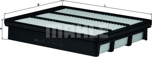 MAHLE LX2821 - GAISA FILTRS LX2821