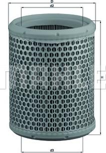 MAHLE LX384 - C1460 GAISA FILTRS