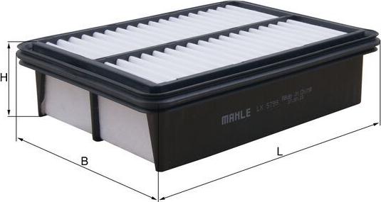 MAHLE LX5799 - GAISA FILTRS LX5799