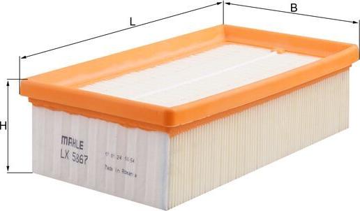 MAHLE LX5867 - Auto Part