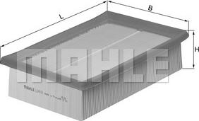 MAHLE LX618 - C25100 GAISA FILTRS