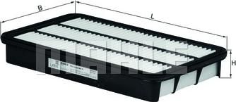 MAHLE LX810 - C31126 GAISA FILTRS