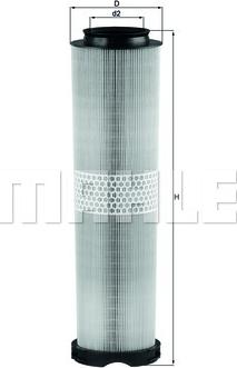 MAHLE LX816/4 - C12178-1 GAISA FILTRS