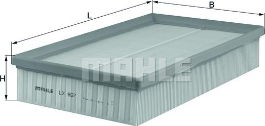 MAHLE LX927 - C32164 GAISA FILTRS