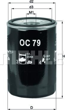 MAHLE OC79