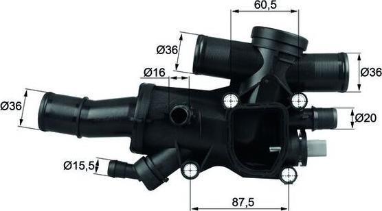 MAHLE TH4483 - Auto Part