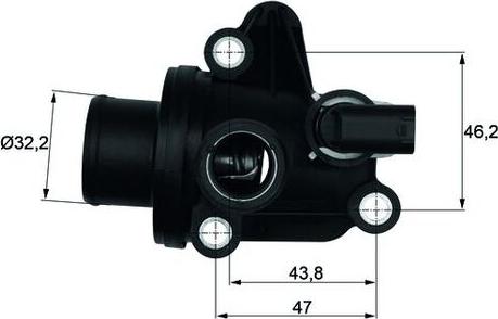 MAHLE TI1287 - TERMOSTATS 6514.87