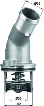 MAHLE TI 205 92D - TERMOSTATS