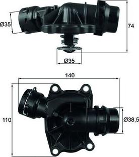 MAHLE TI23388 - TERMOSTATS BMW TI