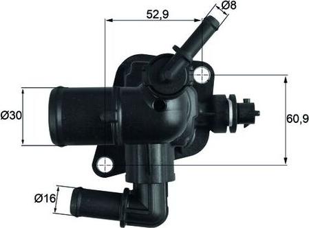 MAHLE TI 251 88D - Termostats