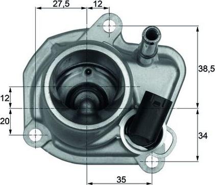 MAHLE TI2987 - 6961.87 TERMOSTATS