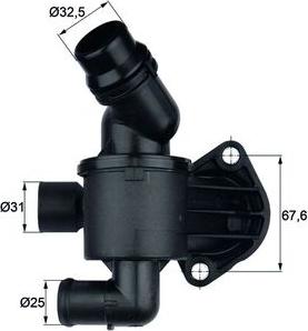 MAHLE TI3487 - TERMOSTATS TI 34