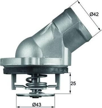 MAHLE TI4587D - Auto Part