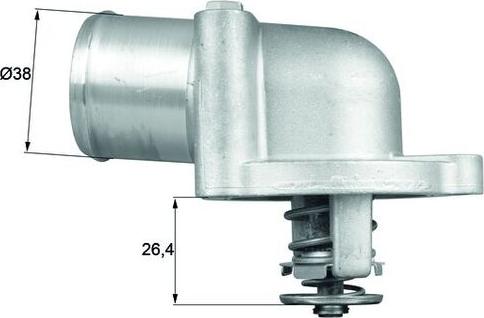 MAHLE TI7887D - C.555.87