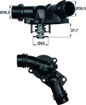 MAHLE TM 13 97 - 6499