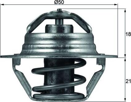 MAHLE TX10089D - MAHLE Thermostats TX