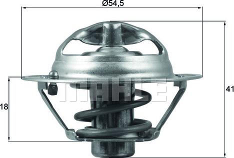 MAHLE TX16282D - Termostats, Dzesēšanas šķidrums