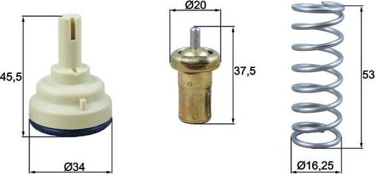 MAHLE TX181105D - Auto Part