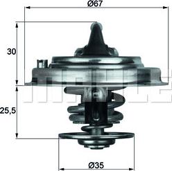 MAHLE TX3071D - Auto Part