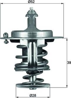 MAHLE TX7182D - Termostats, Dzesēšanas šķidrums