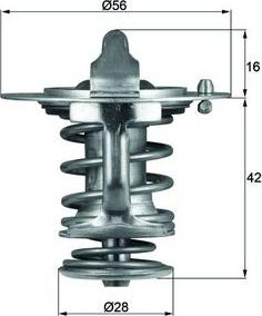 MAHLE TX8376D - MAHLE Thermostats TX