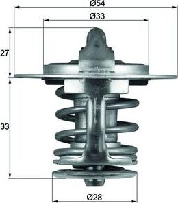 MAHLE TX8477 - Termostats, Dzesēšanas šķidrums