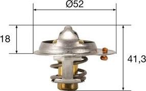 MAHLE TX8582 - Termostats, Dzesēšanas šķidrums