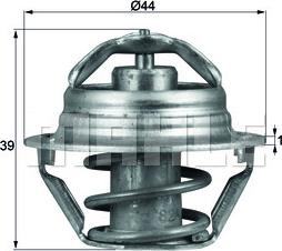 MAHLE TX9082D - Termostats, Dzesēšanas šķidrums