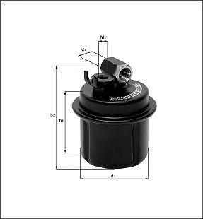 MAHLE KL183 - WK67 DEGVIELAS FILTRS