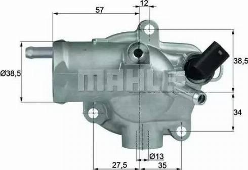 MAHLE TH 13 92 - MAHLE