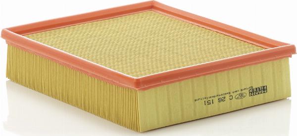 Mann-Filter C26151 - Gaisa filtrs