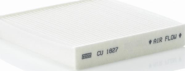 Mann-Filter CU1827 - Filtrs, Salona telpas