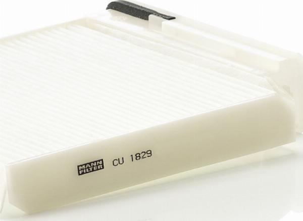 Mann-Filter CU1829 - Filtrs, Salona telpas