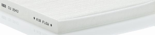 Mann-Filter CU2043 - Filtrs, Salona telpas